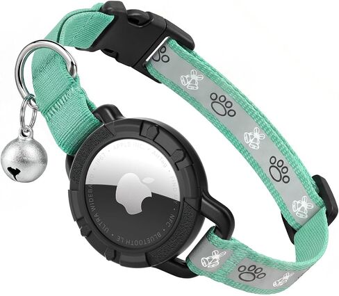 Reflective AirTag Cat Collar, Integrated Cat Collar with Air Tag Holder in Saudi Arabia