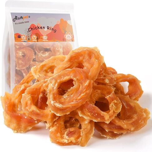 Chicken Jerky Dog Treats, Chicken Rings, Training Treats for Dogs, Natural Dog Jerky Treats in Saudi Arabia