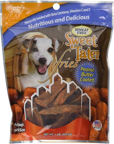 Carolina Prime Pet 40192 Salmon Jerky Treat For Dogs ( 1 Pouch), One Size (packaging may vary) in Kuwait