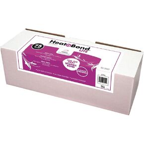 HeatnBond Lite Iron-On Adhesive, 17 Inches x 75 Yard, White in Kuwait