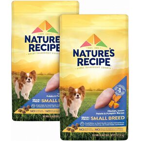 Nature's Recipe Grain Free Small Breed Dry Dog Food, Chicken, Sweet Potato & Pumpkin Recipe, 4 lb. Bag in Kuwait