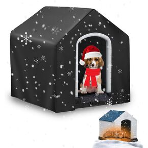 Kasla Outdoor Waterproof Dog House Cover, 36" L×34" W×32" H in Kuwait