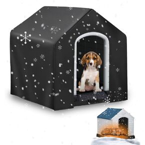 Kasla Outdoor Waterproof Dog House Cover, 36" L×34" W×32" H in Saudi Arabia