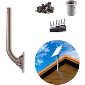 Starlink J-Pipe Mount Kit Compatible with V2 Rectangular Dish by SatelliteSale 22 inches Long in Saudi Arabia