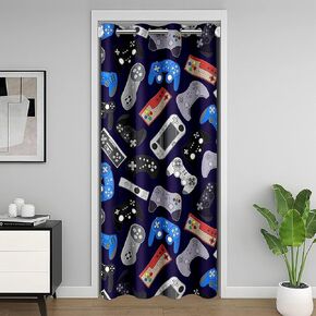 Erosebridal Bookshelf Door Curtain for Doorways,Vintage Educational Bookcase Blackout Curtain,Classic Library Books Doorway Curtain,Retro Academic Collection Art Room Divider Curtain,42" W X 80" L in Saudi Arabia