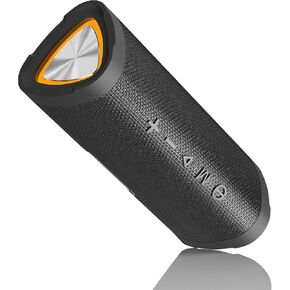 Vanzon Bluetooth Speakers V40 Portable Wireless Speaker V5.0 with 24W Loud Stereo Sound, TWS, 24H Playtime & IPX7 Waterproof, Suitable for Travel, Home and Outdoors-Black in Saudi Arabia