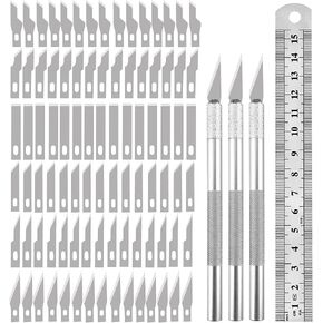 90PCS Knife Blades Precision Craft Knife Set, for DIY Artwork, Cutting, Models, Scrapbook in Kuwait