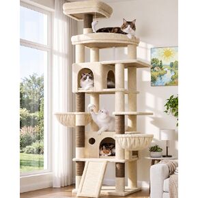 Globlazer Cat Tree for Large Adult Cats, Heavy Duty Indoor Cat Tower, F74B in Saudi Arabia