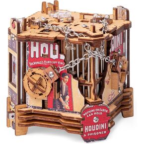 iDventure Cluebox Houdini's Escape Brain Teaser Puzzle Box for Adults in Saudi Arabia
