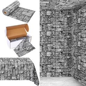 Kochorie 100 Ft x 54 Inch Stone Wall Tablecloth Roll with Cutter Box in Saudi Arabia