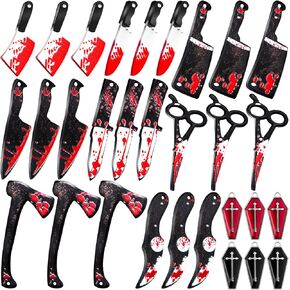 30 pcs Halloween Knife Charms for Jewelry Making in Saudi Arabia