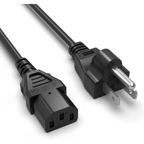 Superer Power Cord Cable Fit for Instant Pot, Electric Pressure Cooker, Rice Cooker, Soy Milk Maker, Power Quick Pot and Other Kitchen Appliances 3 Prong Replacement Power Cable in Kuwait