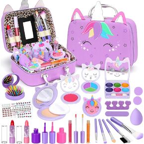 Heaning Real Kids Makeup Girl Toys - Safe / Non-Toxic / Washable in Kuwait