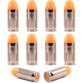 S.T. Action Pro 45 ACP Dummy Rounds – Orange Safety Trainer Dummy Rounds, Reusable Dry Fire Training Ammunition for Gun Owners - Veteran-Owned, Assembled in The USA in Saudi Arabia