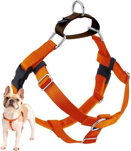 2 Hounds Design Freedom No Pull Dog Harness, 1 inch MD, Black in Kuwait