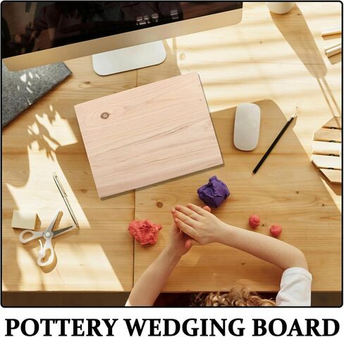 Pottery Board for Clay Modeling, Wooden Drying Board for Artists in Kuwait