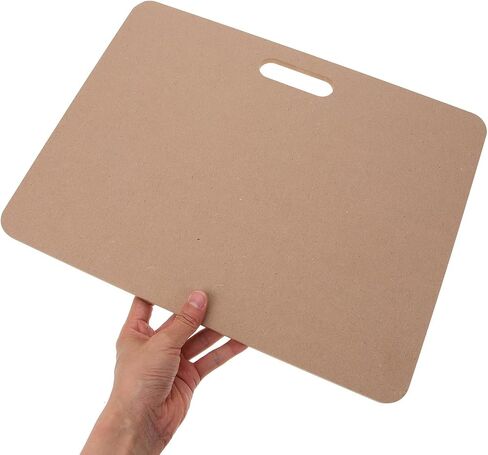 Portable Clay Wedging Board with Handle, Reversible Wooden Surface in Kuwait