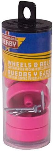 Official Pinewood Derby Wheels and Axles (Pink) in Kuwait
