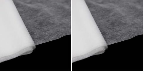 19.69in x 6yd Double Sided Fusible Web, Light Weight Fusible Interfacing for Sewing Iron on Bonding Web for Fabric and DIY Craft Making in Kuwait