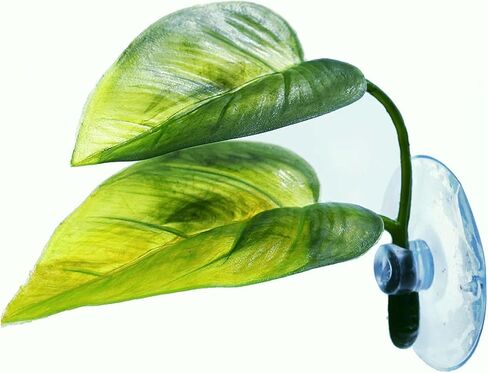 2PCS Aqua Betta Fish Leaf Soft Bed Simulating The Natural Habitat for Betta Spawning Grounds Breeding Resting Bed Betta Bed. (2 PCS) in Saudi Arabia