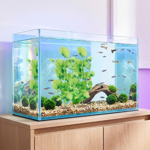 2 Pack 14 Inch Silk Aquarium Plants for Small Tank for Betta Fish in Saudi Arabia
