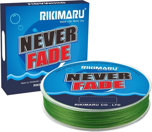Rikimaru Never Fade 8X خيوط صيد السمك المضفرة 10-80LB 150-600Yds in Kuwait