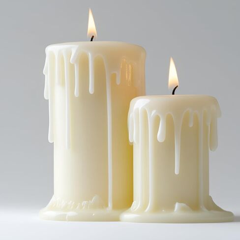 Large Silicone Cylinder Candle Mold - Pillar Candle Making Mold (16.9cm x 9.5cm/6.5" x 3.74") in Kuwait