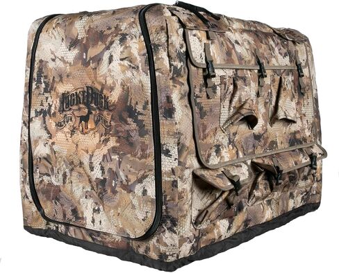 Lucky Duck Weather Protection Kennel Cover, Intermediate, Storm Grey in Saudi Arabia
