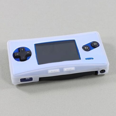 Soft Silicone Protective Cover for Gameboy Micro Console, Shockproof Skin Case for GBM Protection, Anti-Scratch Cover (Pink) in Kuwait
