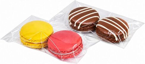 Wowfit 200 CT 5x7 Cookie Bags with Seal, Clear Self Adhesive Treat Bags in Saudi Arabia