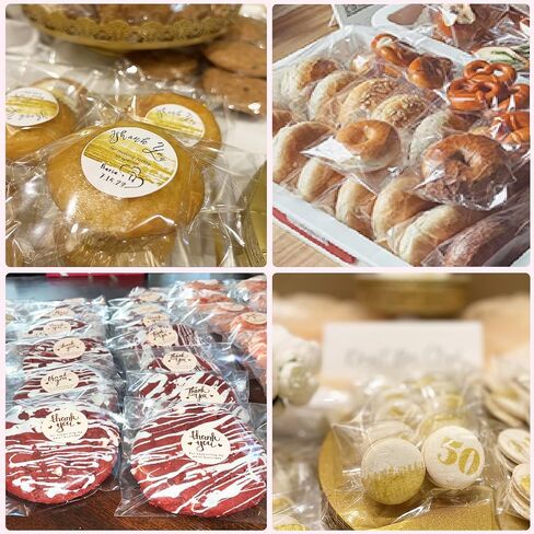 SUREHOME Cookie Bags with Seal, 200 Pcs 5x6 Inch Clear Self Sealing Cellophane Bags for Cookie Packaging Resealable Cello Treat Bag Plastic Individual Cookies Bag for Gift Giving Favors Candy Wrappers in Kuwait