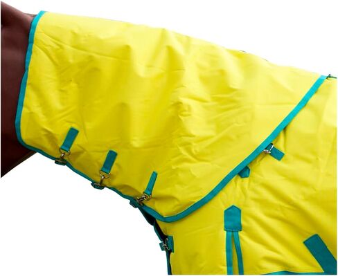 HILASON 1200D Winter Waterproof Poly Turnout Horse Hood Neck Cover - Medium | Horse Blanket | Horse Blankets for Winter Waterproof | Horse Turnout Blanket | Horse Turnout in Saudi Arabia