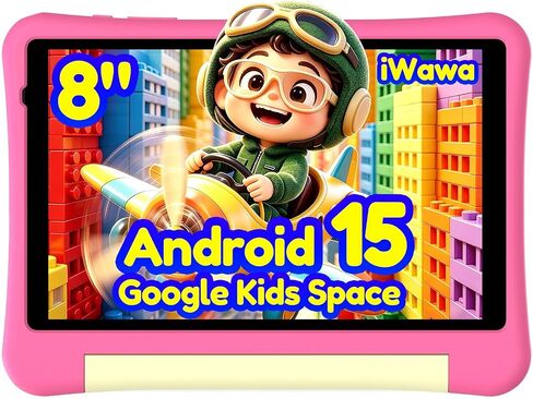 ALLDOCUBE 8 inch Kids Tablet Blue & Pink in Kuwait