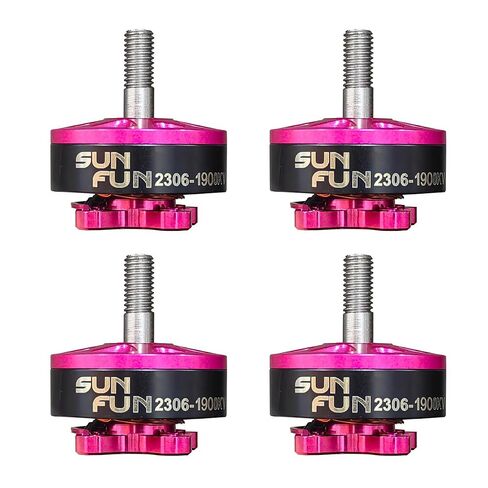 DYS 4PCS SUNFUN 2306 1900KV 6S Brushless Motor for FPV Racing Drone Quadcopter 5inch Freestyle Remote Drone in Kuwait