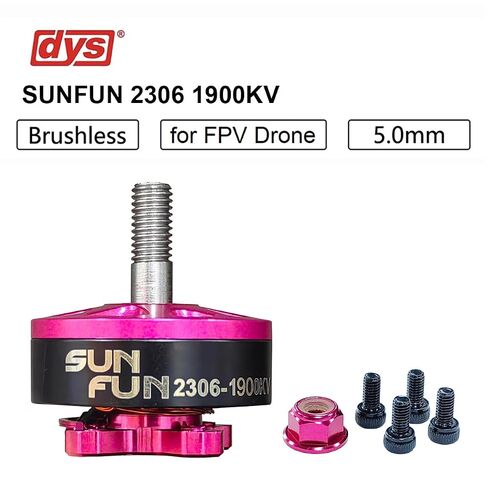 DYS 4PCS SUNFUN 2306 1900KV 6S Brushless Motor for FPV Racing Drone Quadcopter 5inch Freestyle Remote Drone in Kuwait