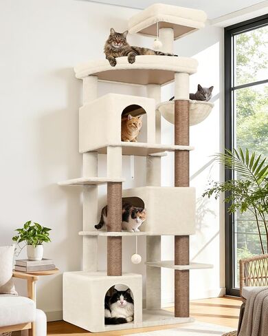 Globlazer Large Cat Tree for Large Adult Cats, Tall Sturdy Cat Tower, S80 in Saudi Arabia