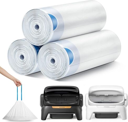 Meowant Cat Litter Bags for MW-SC10, 29.13" ×12.8",60PCS in Kuwait