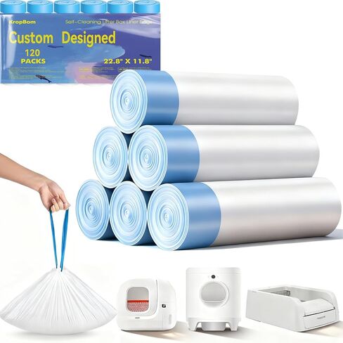 120 Pcs Automatic Cat Litter Bags fits PURA MAX 2/MAX/X&ScoopFree Clumping in Saudi Arabia