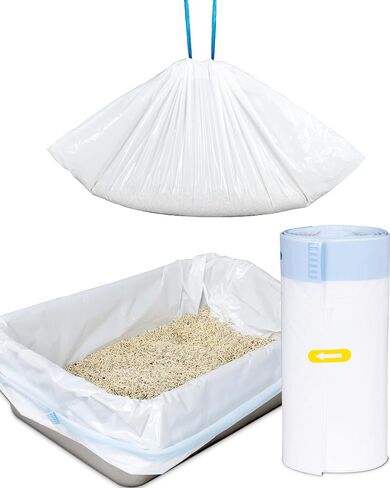 ANWA 36" x 18" Cat Litter Box Liners, Heavy-Duty Large Cat Litter Bags in Saudi Arabia