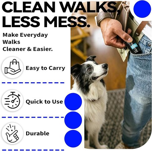 Dog Poop Bags 300 Count Leak Proof Easy Tear 15 Rolls Dog Waste Bags in Saudi Arabia