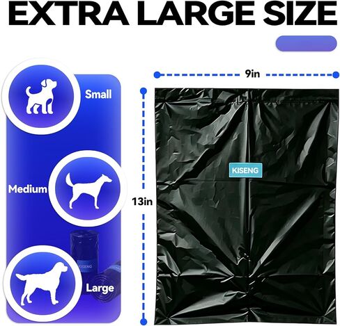 Dog Poop Bags 300 Count Leak Proof Easy Tear 15 Rolls Dog Waste Bags in Saudi Arabia