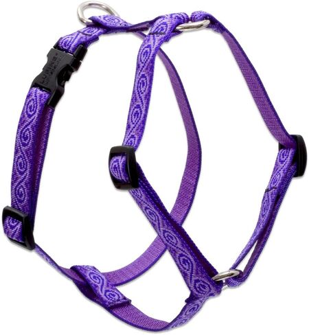 LupinePet Originals 3/4" Jelly Roll 12-20" Adjustable Roman Dog Harness for Small Dogs in Kuwait