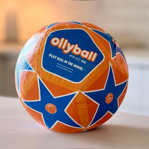 Ollyball ACE - Utility Patented Indoor/Outdoor All-Sport Ball, Multi-Color, 1 oz, for Soccer, Volleyball, Kickball, Pickleball for Youth and Safe Indoor Training and Play. in Kuwait