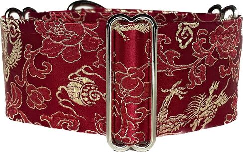 Extra Soft Martingale Dog Collar for Greyhound Saluki Whippet and Other Breeds with Similar Neck 2" Wide (L 14"-18") in Kuwait
