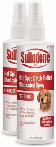 Sulfodene Hot Spot & Itch Relief Medicated Spray for Dog 8oz in Kuwait