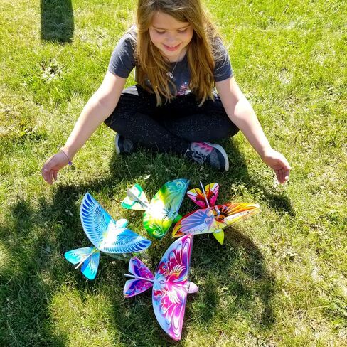 MUKIKIM eBird Blue Pigeon - Flying RC Bird Toy for Kids. Indoor/Outdoor Remote Control Bionic Flapping Wings Bird Helicopter. USB Recharging in Kuwait