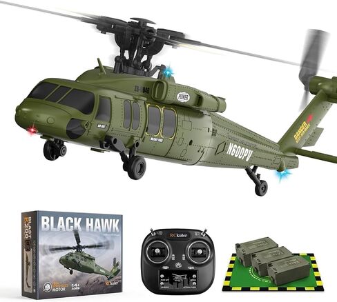 6-CH Brushless Blackhawk RC Helicopter,6-Axis Gyro & 3D Inverted Stunt in Saudi Arabia
