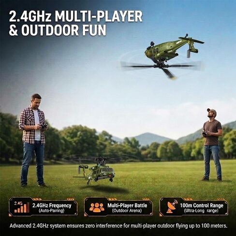 6-CH Brushless Blackhawk RC Helicopter,6-Axis Gyro & 3D Inverted Stunt in Saudi Arabia