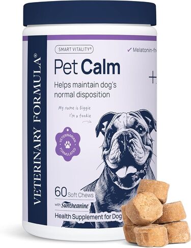 Veterinary Formula Smart Vitality Pet Calm Soft Chews for Dogs, 60 Count in Kuwait