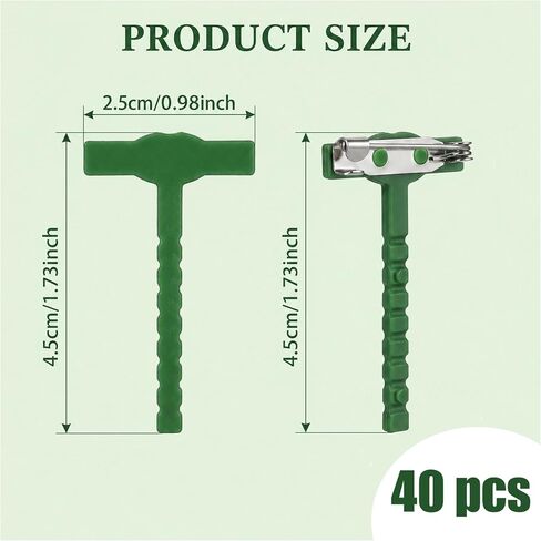 40 pcs Boutonniere Pins, T-Shaped Corsage Pins for Men in Saudi Arabia